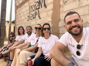 Miembros del patronato y de Link Soluciones que van a Gambia, representando la Fundación LinKids